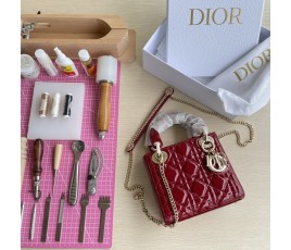 디올 DIOR 레이디 D-조이 토트 백